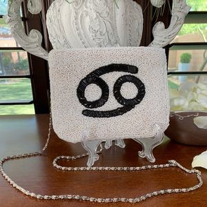 Beaded evening hand bag
